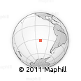Outline Map of the Area around 32° 45' 51" S, 108° 43' 29" W, rectangular outline