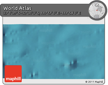 Satellite 3D Map of the Area around 32° 45' 51" S, 111° 25' 30" E
