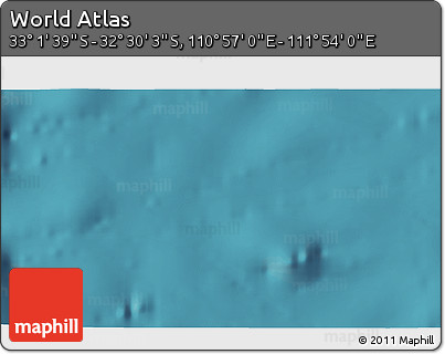 Satellite 3D Map of the Area around 32° 45' 51" S, 111° 25' 30" E