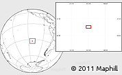 Blank Location Map of the area around 32° 45' 51" S, 112° 7' 30" W