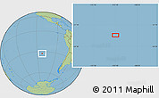 Savanna Style Location Map of the area around 32° 45' 51" S, 112° 7' 30" W