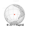 Outline Map of the Area around 32° 45' 51" S, 112° 7' 30" W, rectangular outline