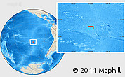 Shaded Relief Location Map of the area around 32° 45' 51" S, 112° 58' 29" W