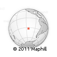 Outline Map of the Area around 32° 45' 51" S, 112° 58' 29" W, rectangular outline