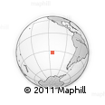 Outline Map of the Area around 32° 45' 51" S, 113° 49' 29" W, rectangular outline