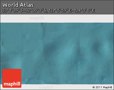 Satellite 3D Map of the Area around 32° 45' 51" S, 127° 34' 30" E