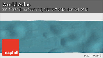 Satellite Panoramic Map of the Area around 32° 45' 51" S, 128° 25' 30" E