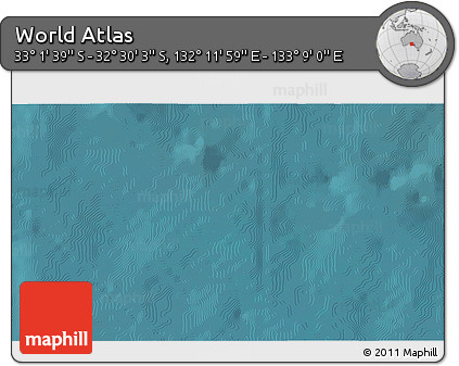Satellite 3D Map of the Area around 32° 45' 51" S, 132° 40' 30" E