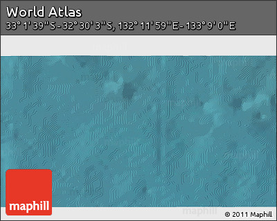 Satellite 3D Map of the Area around 32° 45' 51" S, 132° 40' 30" E