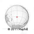 Outline Map of the Area around 32° 45' 51" S, 150° 22' 30" W, rectangular outline