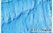 Physical Map of the area around 32° 45' 51" S, 15° 13' 29" W