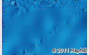 Physical Map of the area around 32° 45' 51" S, 168° 13' 29" W