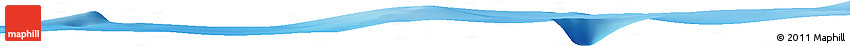 Shaded Relief Horizon Map of the Area around 32° 45' 51" S, 171° 46' 30" E
