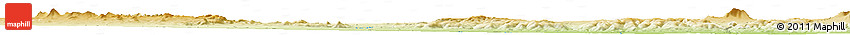 Physical Horizon Map of the Area around 32° 45' 51" S, 24° 43' 30" E