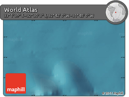Satellite Map of the Area around 32° 45' 51" S, 32° 13' 30" W