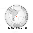 Outline Map of the Area around 32° 45' 51" S, 44° 7' 30" W, rectangular outline