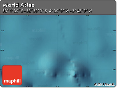 Satellite Map of the Area around 32° 45' 51" S, 4° 10' 30" W