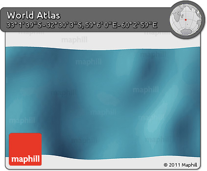 Satellite 3D Map of the Area around 32° 45' 51" S, 59° 34' 30" E