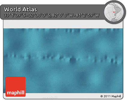 Satellite 3D Map of the Area around 32° 45' 51" S, 81° 31' 30" W