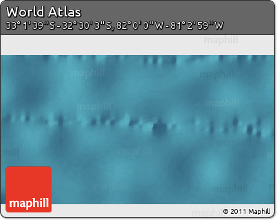 Satellite 3D Map of the Area around 32° 45' 51" S, 81° 31' 30" W