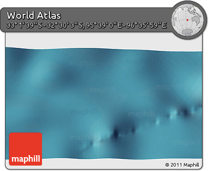 Satellite 3D Map of the Area around 32° 45' 51" S, 96° 7' 30" E