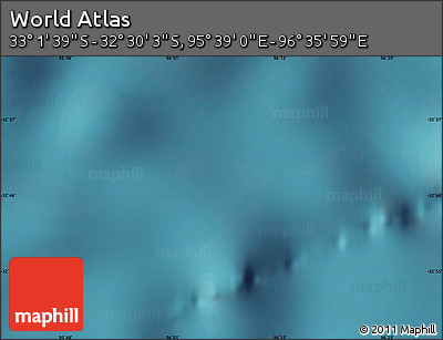 Satellite Map of the Area around 32° 45' 51" S, 96° 7' 30" E