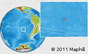 Physical Location Map of the area around 32° 45' 51" S, 98° 31' 30" W