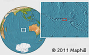 Satellite Location Map of the area around 32° 45' 51" S, 99° 31' 30" E