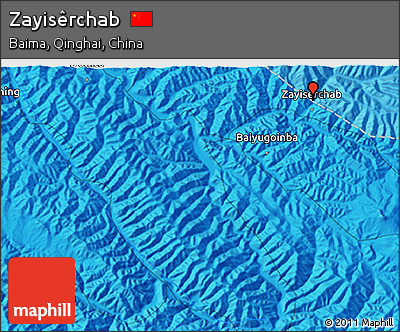 Political 3D Map of Zayisêrchab