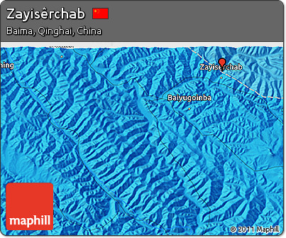 Political 3D Map of Zayisêrchab