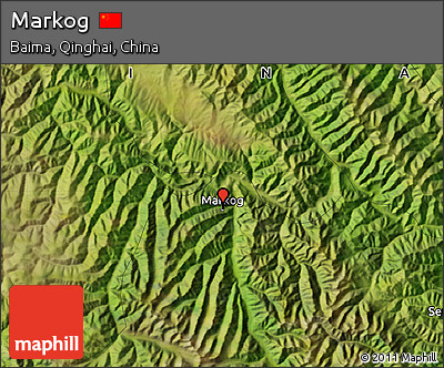Satellite Map of Markog