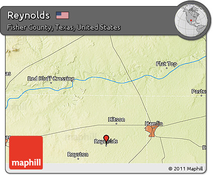 Physical 3D Map of Reynolds