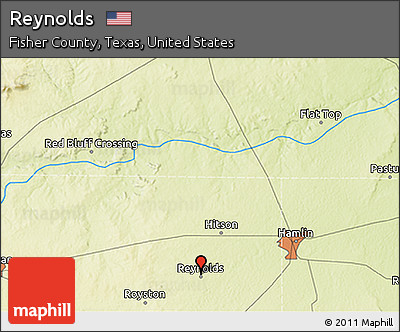 Physical 3D Map of Reynolds