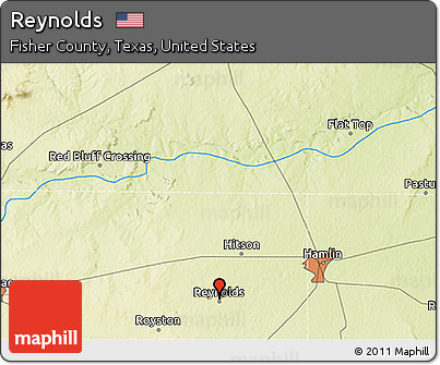 Physical 3D Map of Reynolds