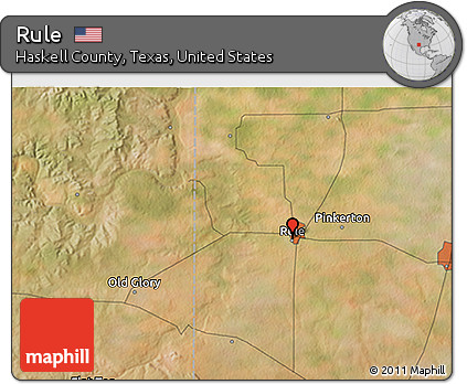 Satellite 3D Map of Rule