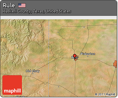 Satellite 3D Map of Rule