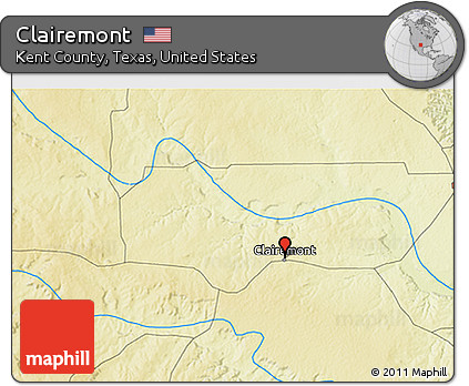 Physical 3D Map of Clairemont