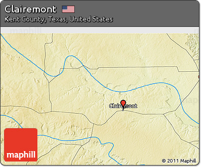 Physical 3D Map of Clairemont