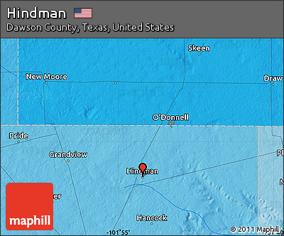 Political Map of Hindman