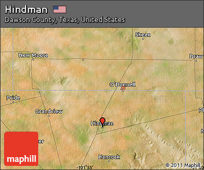 Satellite Map of Hindman