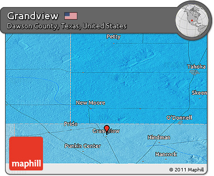 Political Panoramic Map of Grandview