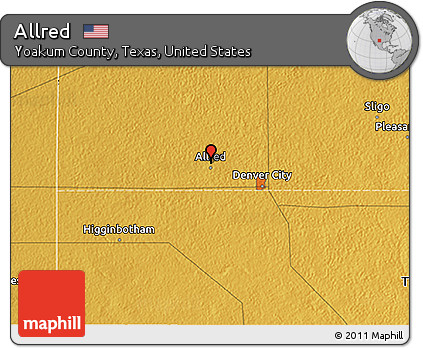 Physical 3D Map of Allred