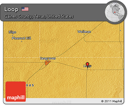Physical 3D Map of Loop
