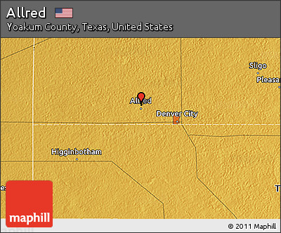 Physical 3D Map of Allred