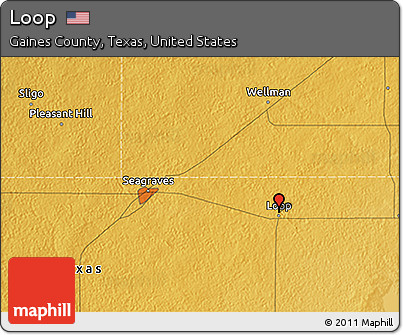 Physical 3D Map of Loop