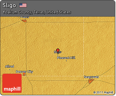 Physical 3D Map of Sligo