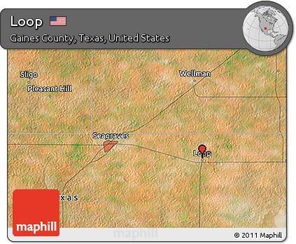 Satellite 3D Map of Loop