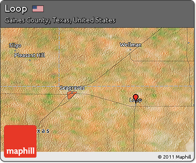 Satellite 3D Map of Loop