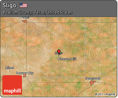 Satellite 3D Map of Sligo