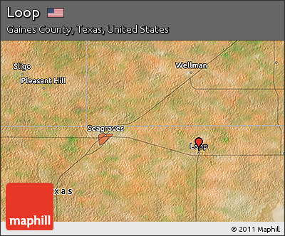 Satellite 3D Map of Loop